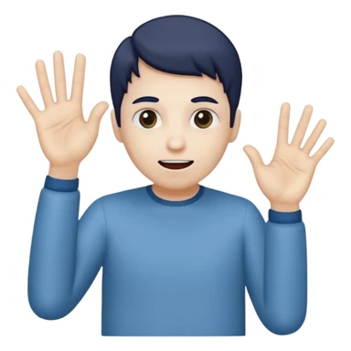 67 hand movement meme  sticker