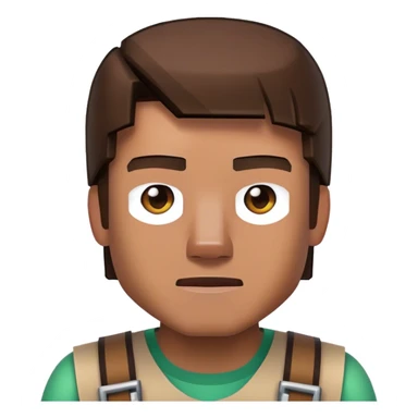 Steve from minecraft sticker