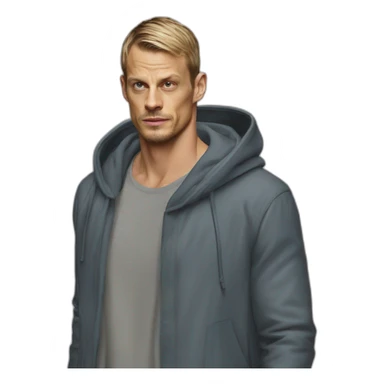 Joel Kinnaman wardrobe sticker