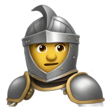 knight in shining armor sticker