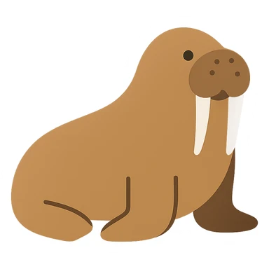 Walrus sticker
