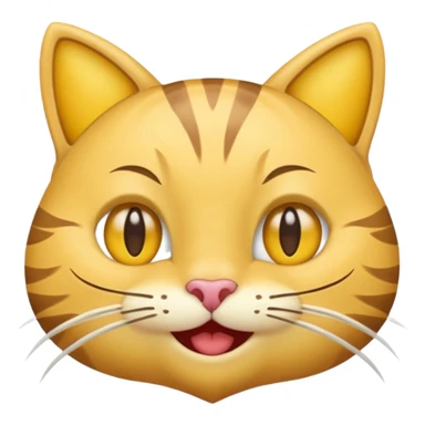 combine 😘, 😺, yellow face sticker