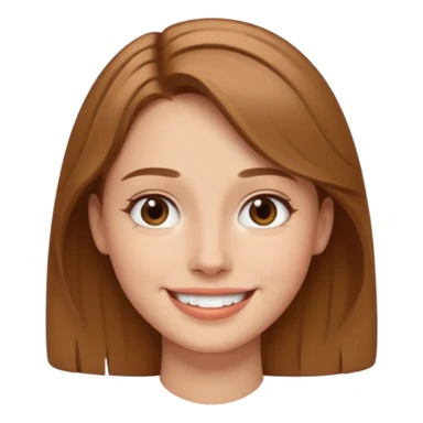 A smile showing jawline sticker