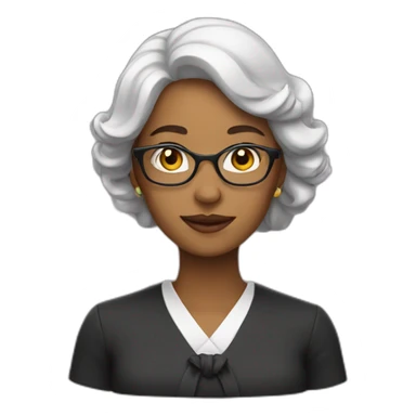 educated lady sticker