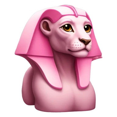 Pink Sphinx sticker