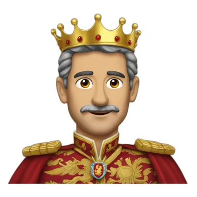 king of spain sticker