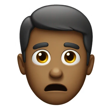 A very shocked and confused person  sticker