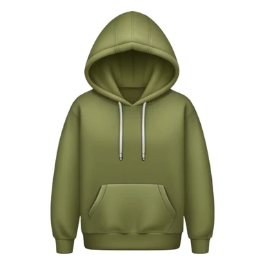 olive green hoodie sticker
