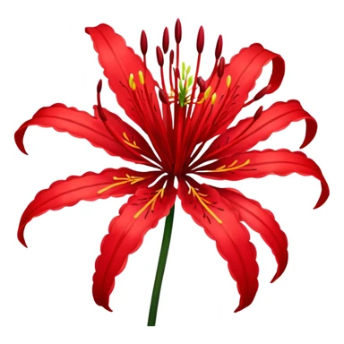 Red spider lily from tokyo ghoul  sticker