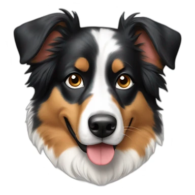 dog australian shepard sticker