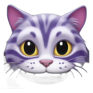 cheshire cat from american mc gee's alice sticker