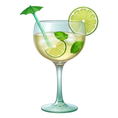 the hugo drink in the same glass as wine or aperol spritz sticker