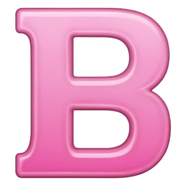 pink letter p sticker