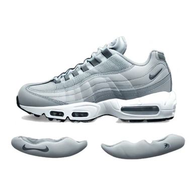 Nike Air Max 95 Jewel Swoosh Grey sticker