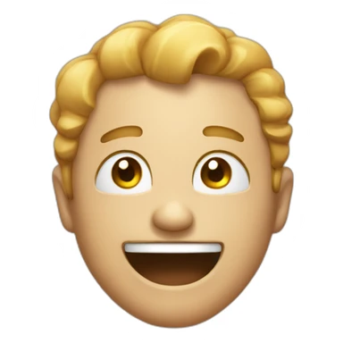 a sarcastic laugh sticker