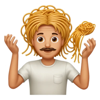 throwing spaghetti sticker