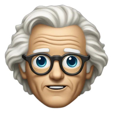 Emmett Brown sticker