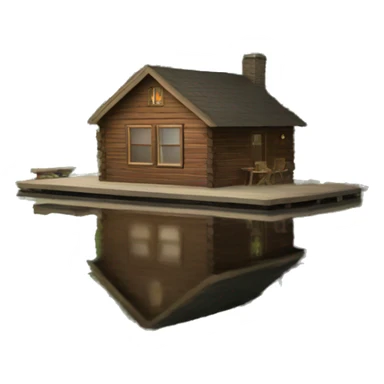 Minnesota lake cabin sticker