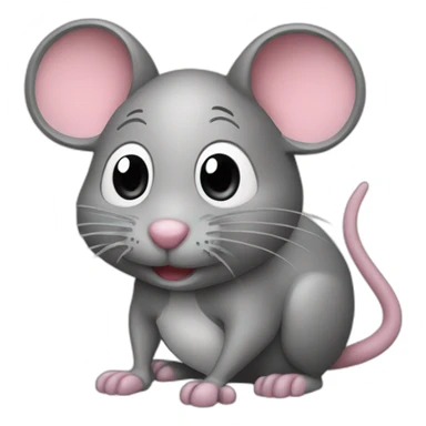 Mouse as a software developer sticker