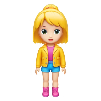 A brat doll sticker