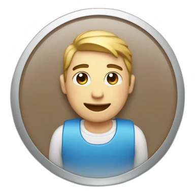 Instagram verified blue badge sticker