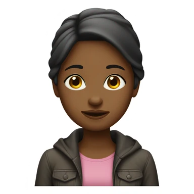 a girl with no money  sticker