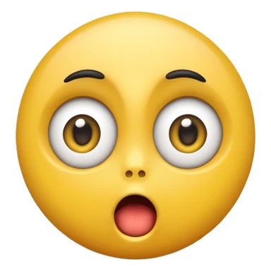 Şaşırmış emoji sticker