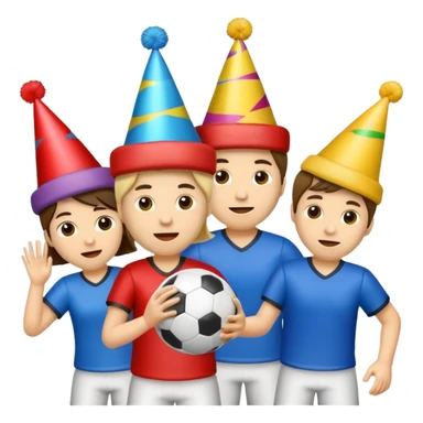 fête et sport sticker