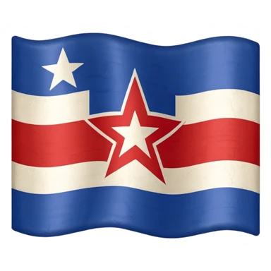 Yugoslavia flag sticker