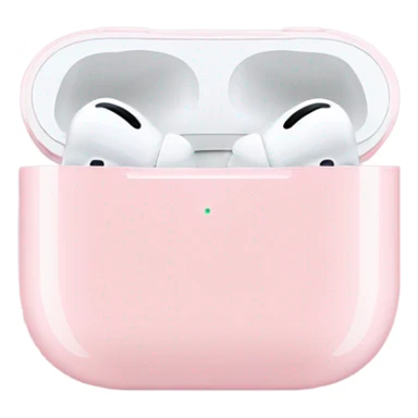 soft pink airpods pro sticker