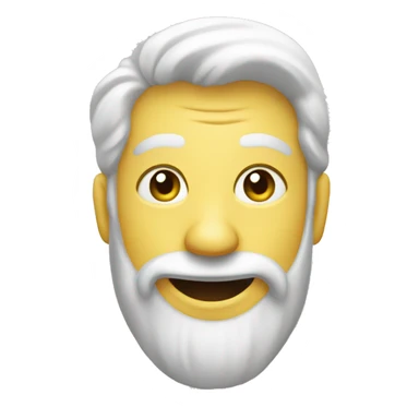 smiley nadenken sticker