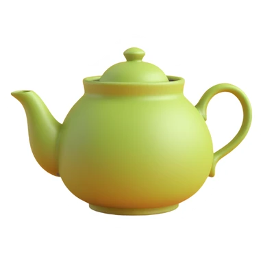 Tea pottery sticker
