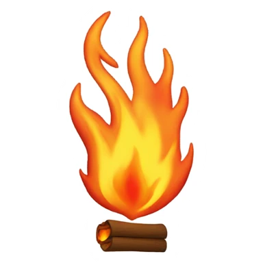 Fire with research sticker