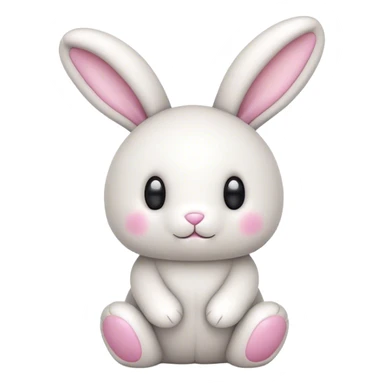 Jellycat bunny sticker
