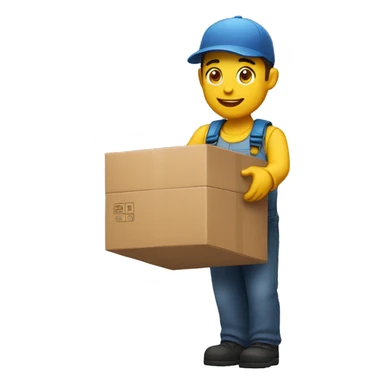 delivery boy sticker