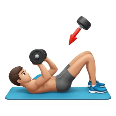 training abdominals sticker
