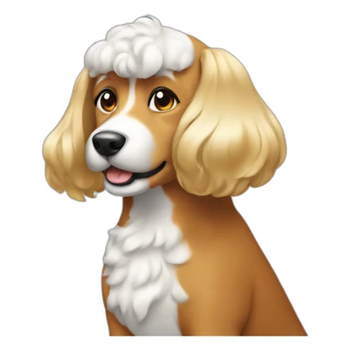 dog grooming shampoo sticker