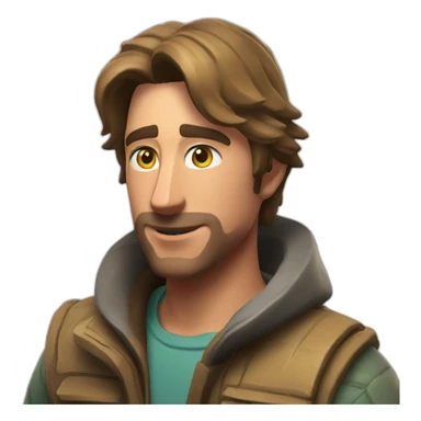 Sagan Fortnite sticker