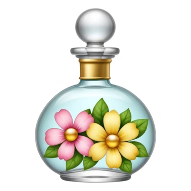pretty perfume bottle sticker