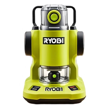 RYOBI ONE+ 18V Compact Router Kit with 2.0 Ah Battery emoji style  sticker