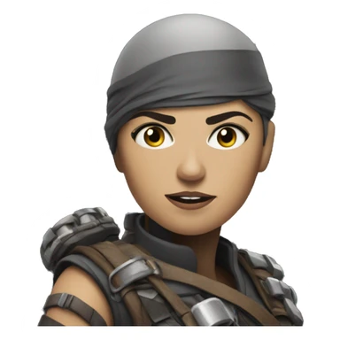 Mujer furiosa   sticker