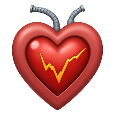 Un corazón humano roto de color gris con grietas  sangrando y expulsando sangre rodeado de vendas y tiritas que se despegan sin hacer efecto sticker