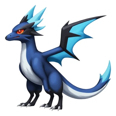 Spooky Nargacuga-Latios-Latias-Umbreon-Noibat-Noivern-Silvally-Pokémon-Fakémon-fusion (full body) sticker