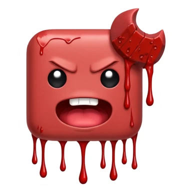 Super Meat Boy sticker