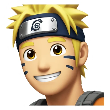 Happy Naruto sticker