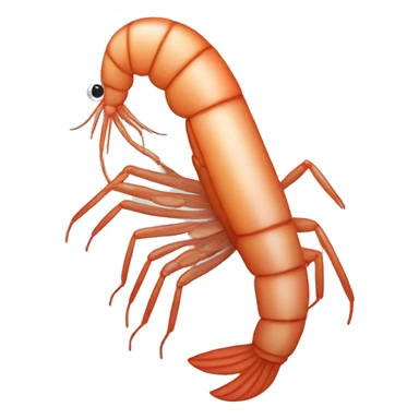 A shrimp that is a programmer sticker