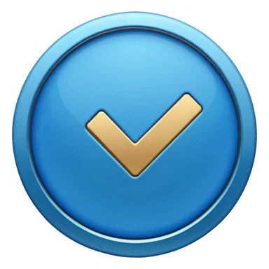 Verify account blue tick sticker