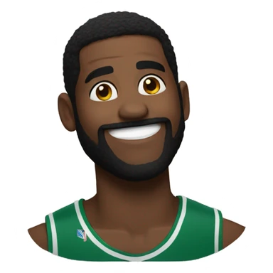 Kyrie smiling  sticker