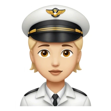pilot hat sticker