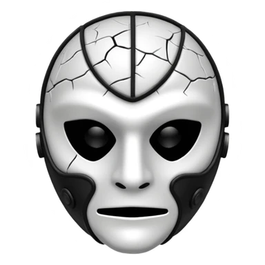 Gimp mask sticker
